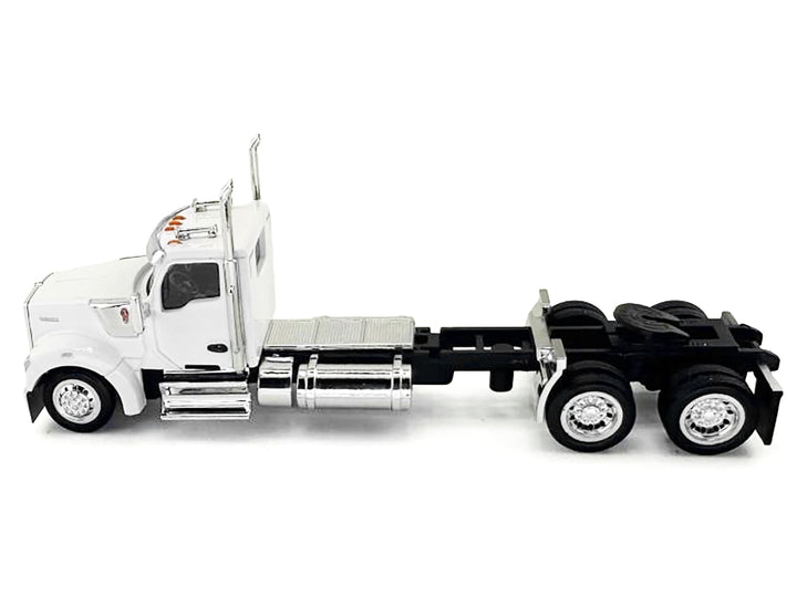 Kenworth W990 2-Axel Day Cab White 1/87 (HO) Plastic Model Car by HO Logistics image 2