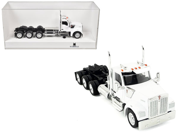 HO Logistics Kenworth W990 three-axle day cab white HO scale 1:87 HL-990072, product image 1