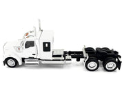 Kenworth W990 with Flat Top Sleeper Cab White 1/87 (HO) Plastic Model Car by HO Logistics image 2