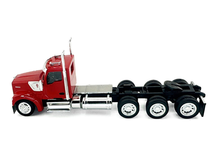 Kenworth W990 3-Axel Day Cab Red 1/87 (HO) Plastic Model Car by HO Logistics image 2