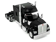 Kenworth W990 with Stand Up Sleeper Cab Black 1/87 (HO) Plastic Model Car by HO Logistics image 2