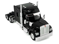 Kenworth W990 with Stand Up Sleeper Cab Black 1/87 (HO) Plastic Model Car by HO Logistics image 2