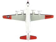 Douglas C-54Q Skymaster Transport Aircraft "US Navy Test Pilot School" (1973) United States Navy "Airliner Series" 1/200 Diecast Model by Hobby Master image 2