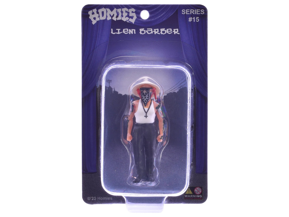 Liem Barber 1.75" Figure "Special Release" #11 Series 15 Model by Homies