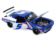 1969 Chevrolet Camaro #5 Kyle Larson "Hendrick Motorsports First Win Tribute" Blue and White with Graphics 1/18 Diecast Model Car by Highway 61 image 2