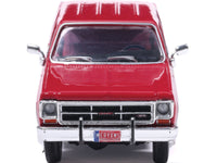 1976 GMC Sierra Grande K2500 Wideside Pickup Truck "St. Nick's Christmas Tree Farm" Red with White Sides "Christmas Limited Edition" 1/64 Diecast Model Car by IXO Models image 3
