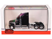2010 International Lonestar Truck Tractor Black 1/64 Diecast Model by IXO Models image 3