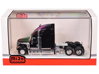 2010 International Lonestar Truck Tractor Black 1/64 Diecast Model by IXO Models image 3