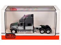 2010 International Lonestar Truck Tractor Gray and Light Gray Two-Tone 1/64 Diecast Model by IXO Models image 3