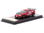 Toyota Supra (JZA80) RZ RHD (Right Hand Drive) "Eclipse Racing Concept" Red with Carbon Hood 1/64 Diecast Model Car by Ignition Model image 2