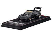 RWB 993 "Dark Star" Black 1/64 Diecast Model Car by Ignition Model image 2