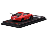 Toyota Supra (JZA80) RZ RHD (Right Hand Drive) Red with Carbon Hood 1/64 Diecast Model Car by Ignition Model image 3