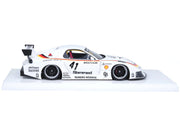 Mazda RX7 (FD3S) LB-Super Silhouette RHD (Right Hand Drive) #41 White with Stripes and Graphics 1/18 Model Car by Inno Models image 2