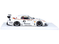 Inno Models Mazda RX-7 FD3S LB-Super Silhouette number 41 RHD white stripes graphics 1:18 IN18-LBWKRX7-02, view 2
