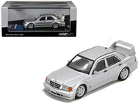 Mercedes-Benz 190E 2.5-16 Evolution II Silver Metallic 1/64 Diecast Model Car by Inno Models