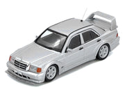 Mercedes-Benz 190E 2.5-16 Evolution II Silver Metallic 1/64 Diecast Model Car by Inno Models image 2
