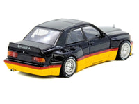 Pandem Rocket Bunny 190E Black with Red and Yellow Stripes "Diecast Con Madrid 2026 Event Edition" 1/64 Diecast Model Car by Inno Models image 3