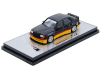 Pandem Rocket Bunny 190E Black with Red and Yellow Stripes "Diecast Con Madrid 2026 Event Edition" 1/64 Diecast Model Car by Inno Models image 4