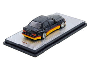 Pandem Rocket Bunny 190E Black with Red and Yellow Stripes "Diecast Con Madrid 2026 Event Edition" 1/64 Diecast Model Car by Inno Models image 5