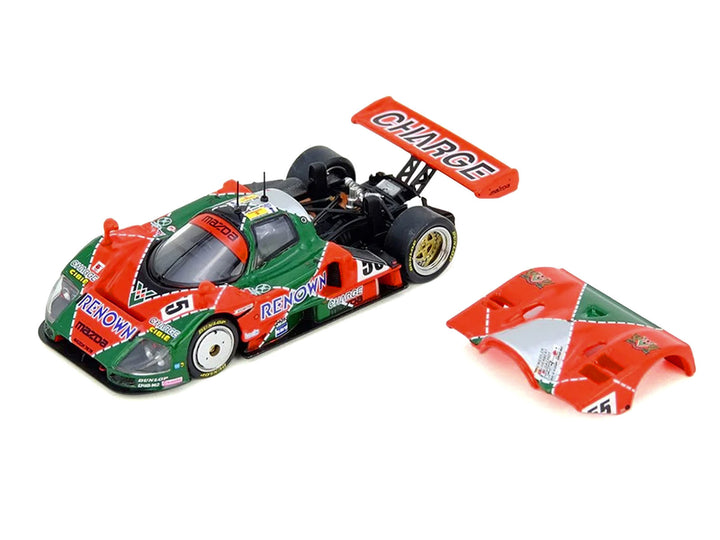 Mazda 787B #55 Johnny Herbert - Volker Weidler - Bertrand Gachot "Mazdaspeed" Winner "24 Hours of Le Mans" (1991) 1/64 Diecast Model Car by Inno Models image 2