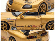 Toyota Supra (A80) "Top Secret" GT300 RHD (Right Hand Drive) Gold Metallic "Tokyo Auto Salon 2025 Event Exclusive" 1/64 Diecast Model Car by Inno Models image 2