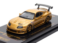 Toyota Supra (A80) "Top Secret" GT300 RHD (Right Hand Drive) Gold Metallic "Tokyo Auto Salon 2025 Event Exclusive" 1/64 Diecast Model Car by Inno Models image 5