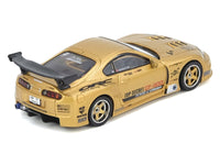 Toyota Supra (A80) "Top Secret Thailand" GT300 RHD (Right Hand Drive) Gold Metallic "Tokyo Auto Salon Kuala Lumpur 2025 Event Exclusive" 1/64 Diecast Model Car by Inno Models image 4