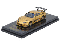 Toyota Supra (A80) "Top Secret Thailand" GT300 RHD (Right Hand Drive) Gold Metallic "Tokyo Auto Salon Kuala Lumpur 2025 Event Exclusive" 1/64 Diecast Model Car by Inno Models image 5