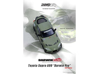Toyota Supra (A90) "DarwinPro" Matt Green with Carbon Accents 1/64 Diecast Model Car by Inno Models image 5
