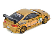 Honda Integra Type R (DC5) RHD (Right Hand Drive) #97 "Top Secret Thailand" Gold Metallic with Graphics "Honda Fest Thailand 2025"1/64 Diecast Model Car by Inno Models image 2