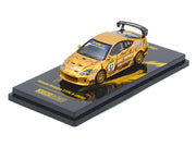 Honda Integra Type R (DC5) RHD (Right Hand Drive) #97 "Top Secret Thailand" Gold Metallic with Graphics "Honda Fest Thailand 2025"1/64 Diecast Model Car by Inno Models image 3