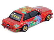 Pandem Rocket Bunny E30 "Year of the Horse - Chinese New Year 2026 Special Edition" Red Metallic with Graphics Limited Edition to 8888 pieces Worldwide 1/64 Diecast Model Car by Inno Models image 3