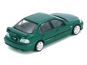 Honda Civic Ferio Si (EK) RHD (Right Hand Drive) Green Metallic 1/64 Diecast Model Car by Inno Models image 2