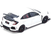 Honda Civic Type R (FK8) RHD (Right Hand Drive) White 1/64 Diecast Model Car by Inno Models image 2