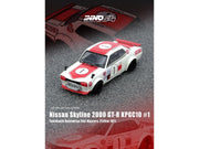 Nissan Skyline 2000 GT-R (KPGC10) #1 RHD (Right Hand Drive) Takahashi Kinimitsu "Fuji Masters 250km" (1971) 1/64 Diecast Model Car by Inno Models image 3