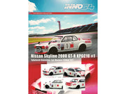 Nissan Skyline 2000 GT-R (KPGC10) #1 RHD (Right Hand Drive) Takahashi Kinimitsu "Fuji Masters 250km" (1971) 1/64 Diecast Model Car by Inno Models image 4