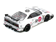 LBWK (Liberty Walk) F40 #58 White with Graphics "Collet" 1/64 Diecast Model Car by Inno Models image 4