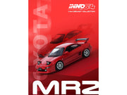 Toyota MR2 (SW20) RHD (Right Hand Drive) Red 1/64 Diecast Model Car by Inno Models image 4