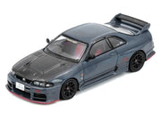 Nissan Top Secret Skyline GT-R (BCNR33) RHD (Right Hand Drive) Stealth Gray with Carbon Hood "Tokyo Auto Salon Hong Kong 2025 Event Edition" 1/64 Diecast Model Car by Inno Models image 2