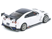 Nissan GT-R (R35) "Top Secret" RHD (Right Hand Drive) White with Black Top "Tokyo Auto Salon 2021" 1/64 Diecast Model Car by Inno Models image 3