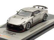 Nissan GT-R50 By ItalDesign Gray Metallic "Indonesia Diecast Expo 2024 Exclusive Edition" 1/64 Diecast Model Car by Inno Models image 5