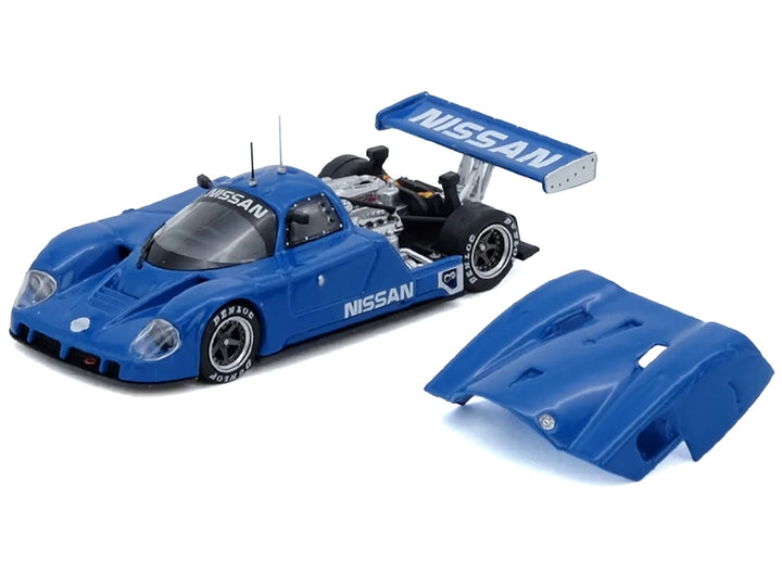 Nissan R89C "Works Prototype" Blue "World Sports Car Championship" (1989) 1/64 Diecast Model Car by Inno Models image 2