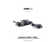 Nissan R89C Matt Black "Le Mans Shakedown Test at Paul Ricard 1988" 1/64 Diecast Model Car by Inno Models image 3