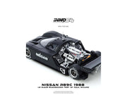 Nissan R89C Matt Black "Le Mans Shakedown Test at Paul Ricard 1988" 1/64 Diecast Model Car by Inno Models image 4