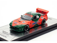 Mazda RX7 (FC3S) "Pandem Aero" RHD (Right Hand Drive) #55 Red and Green "Hong Kong Toycar Salon 2025 Event Edition" 1/64 Diecast Model Car by Inno Models image 4