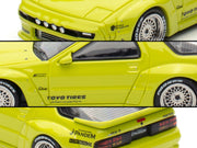 Mazda RX-7 (FC3S) "Pandem Aero" RHD (Right Hand Drive) Lime Green "The Model Car Show Malaysia 2025 Event Edition" 1/64 Diecast Model Car by Inno Models image 2