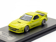 Mazda RX-7 (FC3S) "Pandem Aero" RHD (Right Hand Drive) Lime Green "The Model Car Show Malaysia 2025 Event Edition" 1/64 Diecast Model Car by Inno Models image 5