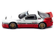Mazda RX-7 (FC3S) "Pandem Rocket Bunny" White and Red with Black Stripes "The Model Car Show Singapore 2025 Event Edition" 1/64 Diecast Model Car by Inno Models image 3