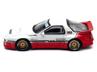 Mazda RX-7 (FC3S) "Pandem Rocket Bunny" White and Red with Black Stripes "The Model Car Show Singapore 2025 Event Edition" 1/64 Diecast Model Car by Inno Models image 3