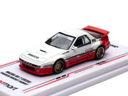 Mazda RX-7 (FC3S) "Pandem Rocket Bunny" White and Red with Black Stripes "The Model Car Show Singapore 2025 Event Edition" 1/64 Diecast Model Car by Inno Models image 5